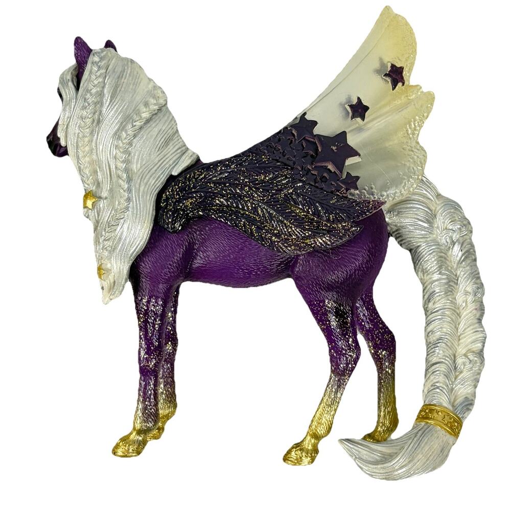 Schleich Bayala Shooting Star Unicorn Mare 70580 Retired Fantasy Figure Glitter - Picture 5 of 8